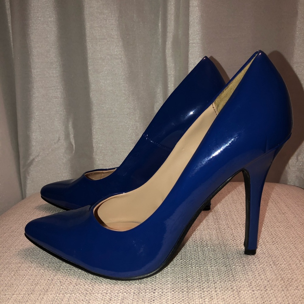 Royal Blue High Heels